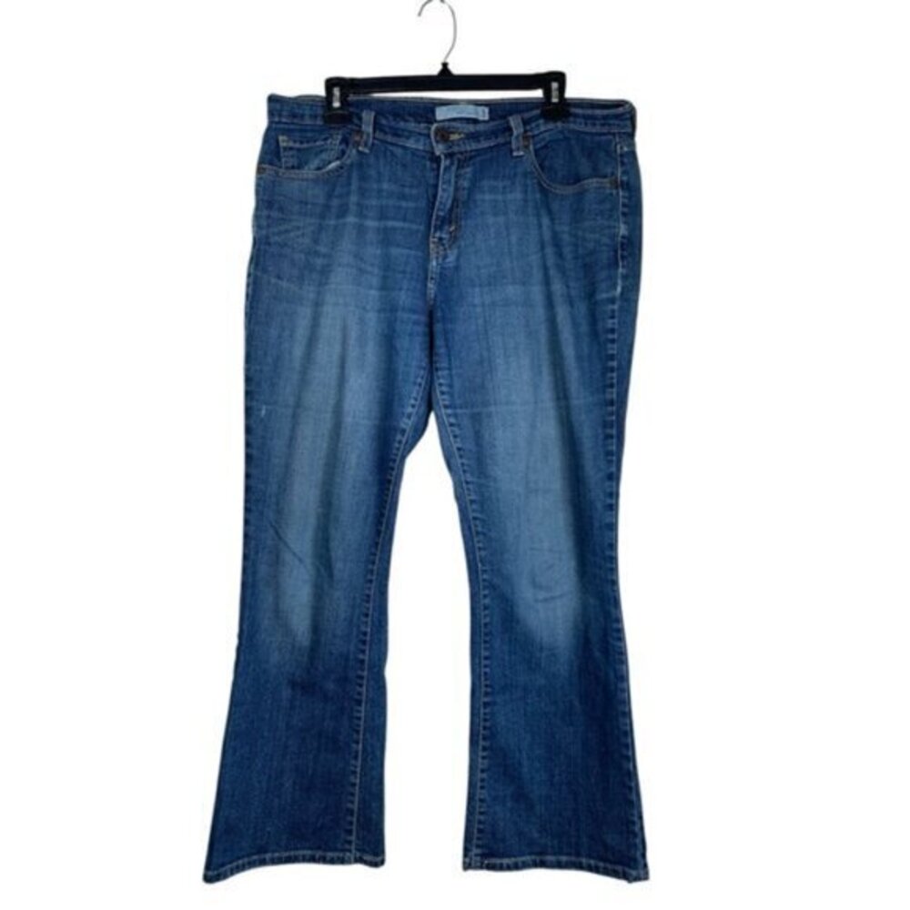 Levi's 515 Denim Blue Boot Cut Jeans Size 12 GUC #2603